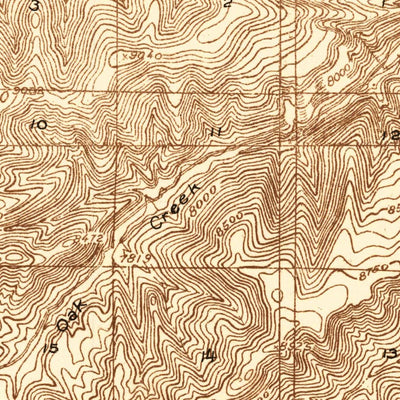 United States Geological Survey Mount Harris, CO (1924, 48000-Scale) digital map