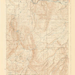 United States Geological Survey Mount Harris, CO (1926, 62500-Scale) digital map