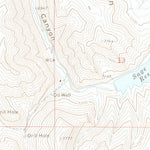 United States Geological Survey Mount Harris, CO (1971, 24000-Scale) digital map