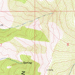 United States Geological Survey Mount Harrison, ID (1968, 24000-Scale) digital map