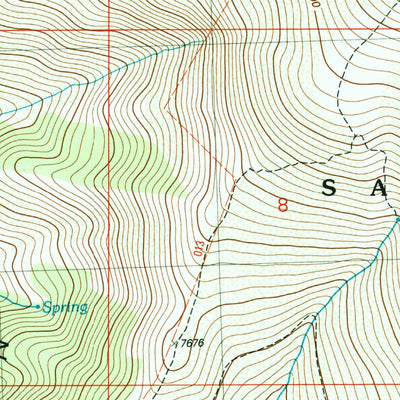 United States Geological Survey Mount Harrison, ID (2001, 24000-Scale) digital map