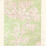 United States Geological Survey Mount Harvard, CO (1955, 62500-Scale) digital map