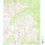 United States Geological Survey Mount Harvard, CO (1982, 24000-Scale) digital map