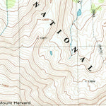 United States Geological Survey Mount Harvard, CO (1982, 24000-Scale) digital map