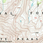 United States Geological Survey Mount Harvard, CO (1994, 24000-Scale) digital map
