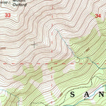 United States Geological Survey Mount Harvard, CO (1994, 24000-Scale) digital map