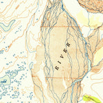 United States Geological Survey Mount Hayes A-3, AK (1952, 63360-Scale) digital map