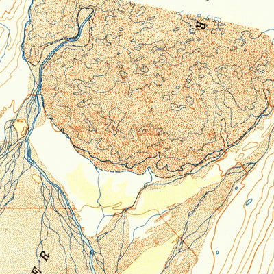 United States Geological Survey Mount Hayes A-3, AK (1952, 63360-Scale) digital map
