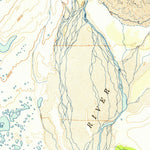 United States Geological Survey Mount Hayes A-3, AK (1954, 63360-Scale) digital map