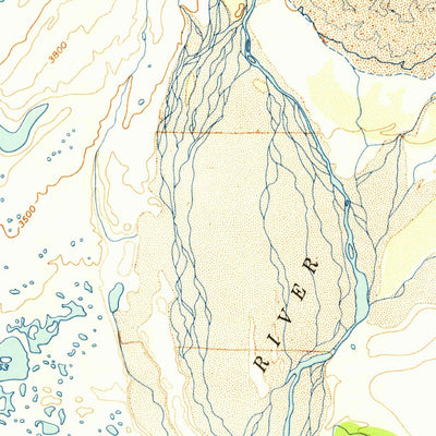 United States Geological Survey Mount Hayes A-3, AK (1954, 63360-Scale) digital map