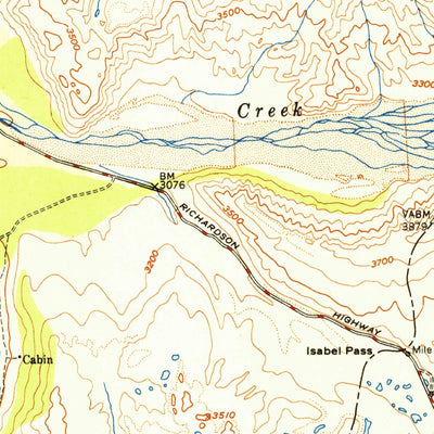 United States Geological Survey Mount Hayes A-4, AK (1952, 63360-Scale) digital map