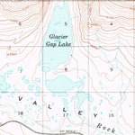 United States Geological Survey Mount Hayes A-5, AK (1949, 63360-Scale) digital map