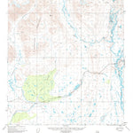 United States Geological Survey Mount Hayes A-6, AK (1950, 63360-Scale) digital map