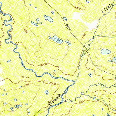 United States Geological Survey Mount Hayes A-6, AK (1952, 63360-Scale) digital map