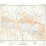 United States Geological Survey Mount Hayes, AK (1950, 250000-Scale) digital map