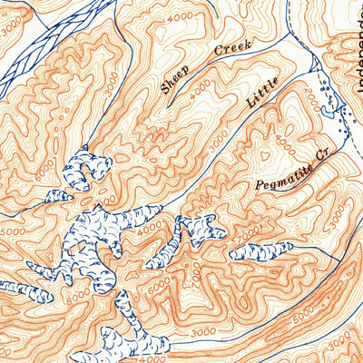 United States Geological Survey Mount Hayes, AK (1950, 250000-Scale) digital map