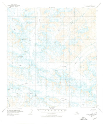United States Geological Survey Mount Hayes B-3, AK (1955, 63360-Scale) digital map