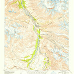 United States Geological Survey Mount Hayes B-4, AK (1952, 63360-Scale) digital map