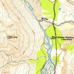 United States Geological Survey Mount Hayes B-4, AK (1952, 63360-Scale) digital map