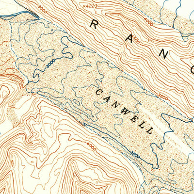 United States Geological Survey Mount Hayes B-4, AK (1952, 63360-Scale) digital map