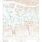 United States Geological Survey Mount Hayes B-5, AK (1951, 63360-Scale) digital map