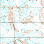 United States Geological Survey Mount Hayes B-5, AK (1951, 63360-Scale) digital map