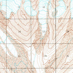 United States Geological Survey Mount Hayes B-5, AK (1951, 63360-Scale) digital map