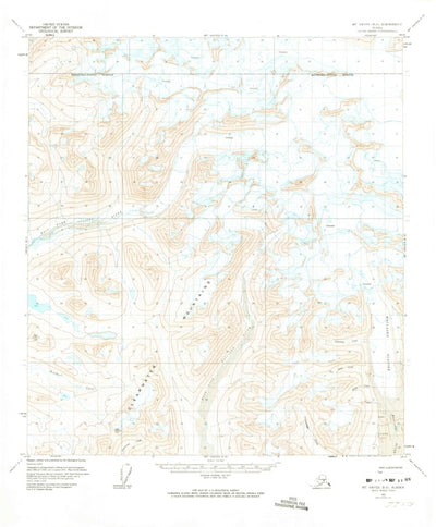 United States Geological Survey Mount Hayes B-6, AK (1951, 63360-Scale) digital map