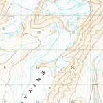 United States Geological Survey Mount Hayes B-6, AK (1951, 63360-Scale) digital map
