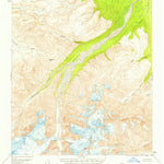 United States Geological Survey Mount Hayes C-3, AK (1954, 63360-Scale) digital map