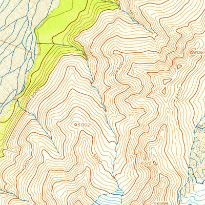 United States Geological Survey Mount Hayes C-3, AK (1954, 63360-Scale) digital map