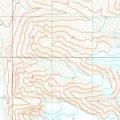 United States Geological Survey Mount Hayes C-3, AK (1955, 63360-Scale) digital map