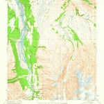 United States Geological Survey Mount Hayes C-4, AK (1950, 63360-Scale) digital map