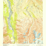 United States Geological Survey Mount Hayes C-4, AK (1952, 63360-Scale) digital map