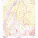 United States Geological Survey Mount Hayes D-1, AK (1950, 63360-Scale) digital map