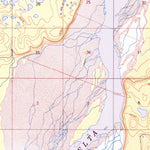 United States Geological Survey Mount Hayes D-1, AK (1950, 63360-Scale) digital map