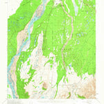 United States Geological Survey Mount Hayes D-4, AK (1950, 63360-Scale) digital map