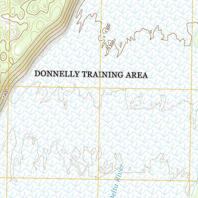 United States Geological Survey Mount Hayes D-4 NW, AK (2016, 25000-Scale) digital map