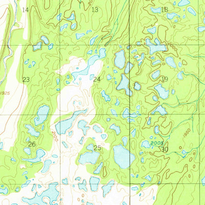 United States Geological Survey Mount Hayes D-5, AK (1950, 63360-Scale) digital map