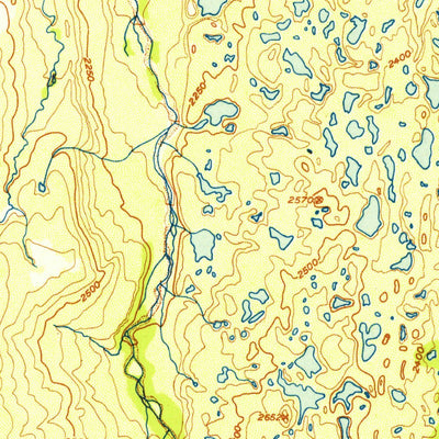 United States Geological Survey Mount Hayes D-5, AK (1952, 63360-Scale) digital map