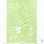 United States Geological Survey Mount Hefty, MT (1994, 24000-Scale) digital map