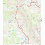 United States Geological Survey Mount Henry, CA (1983, 24000-Scale) digital map