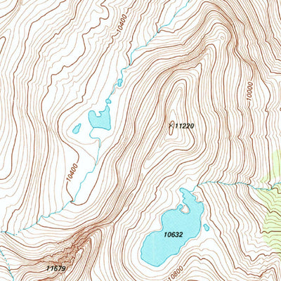 United States Geological Survey Mount Henry, CA (1983, 24000-Scale) digital map