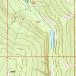 United States Geological Survey Mount Henry, MT (1997, 24000-Scale) digital map