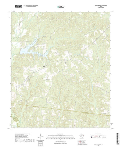 United States Geological Survey Mount Herman, TX (2022, 24000-Scale) digital map