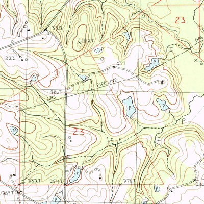United States Geological Survey Mount Hermon, LA (1983, 24000-Scale) digital map