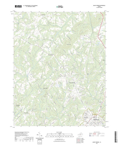 United States Geological Survey Mount Hermon, VA (2022, 24000-Scale) digital map