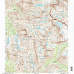 United States Geological Survey Mount Hilgard, CA (2004, 24000-Scale) digital map