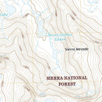 United States Geological Survey Mount Hilgard, CA (2021, 24000-Scale) digital map