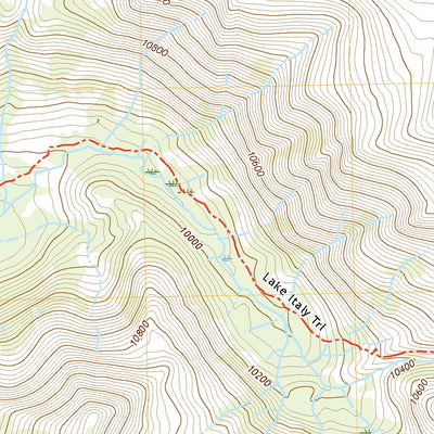 United States Geological Survey Mount Hilgard, CA (2021, 24000-Scale) digital map